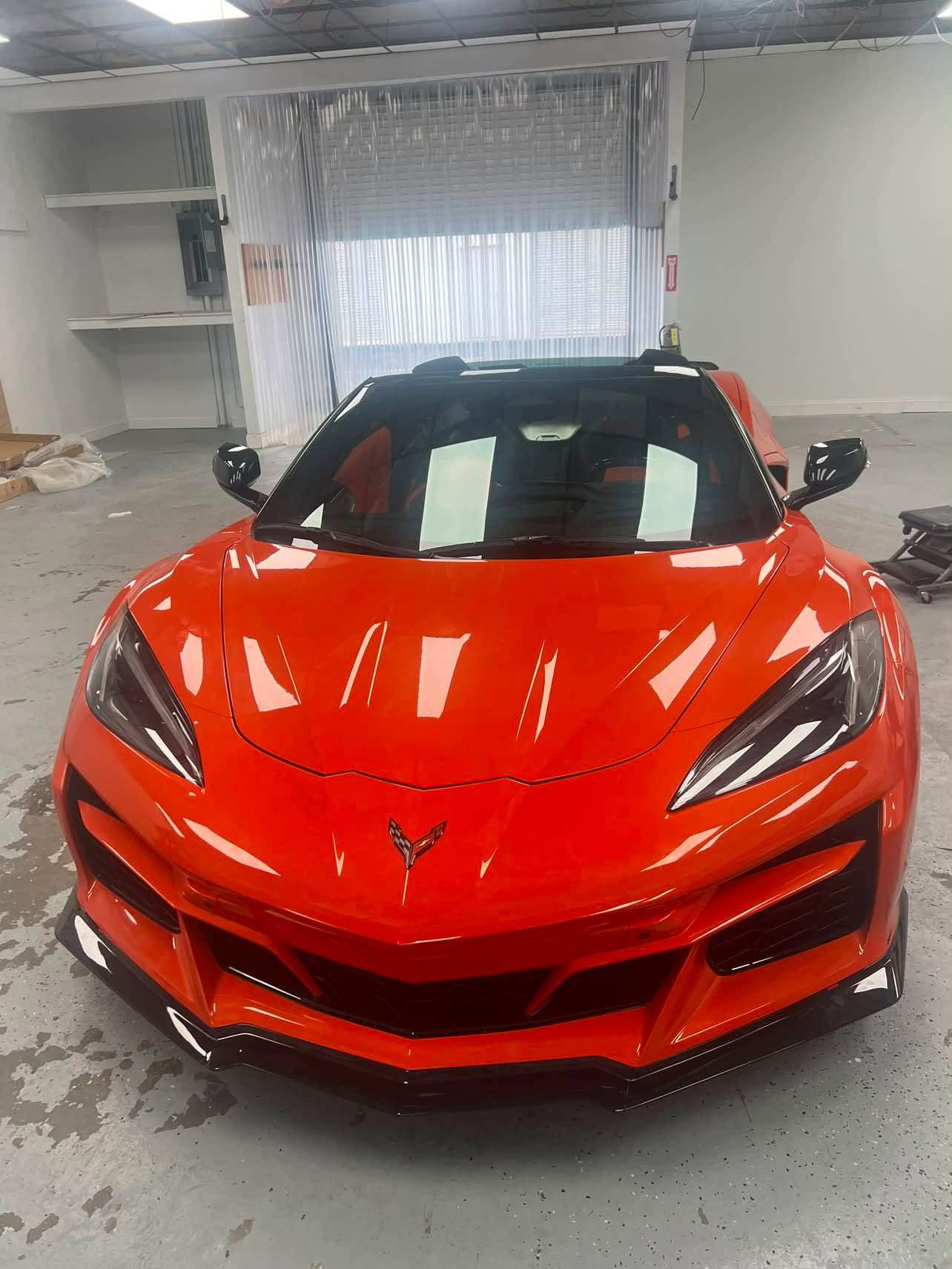 Corvette showroom finish