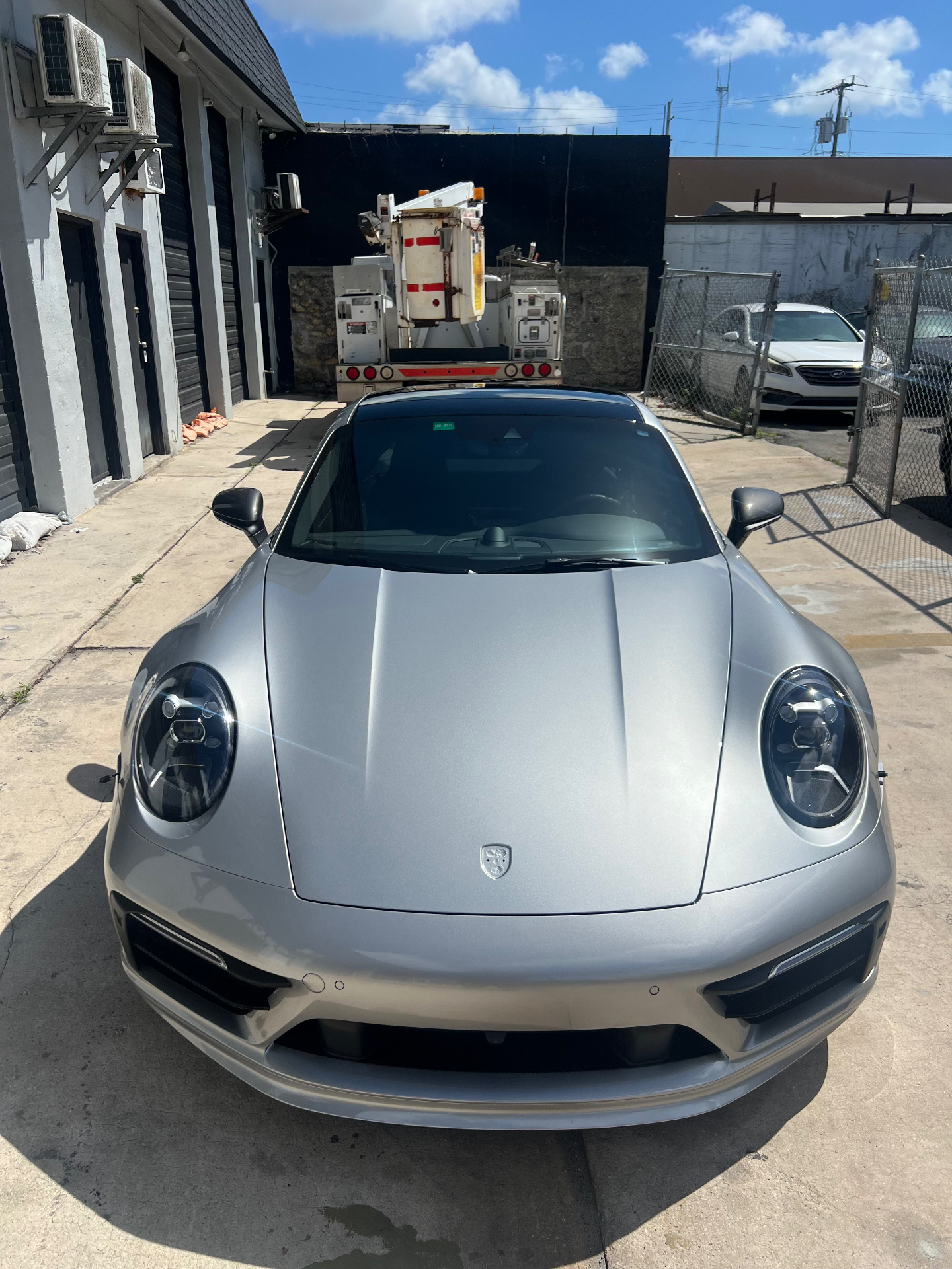 Porsche exterior detail