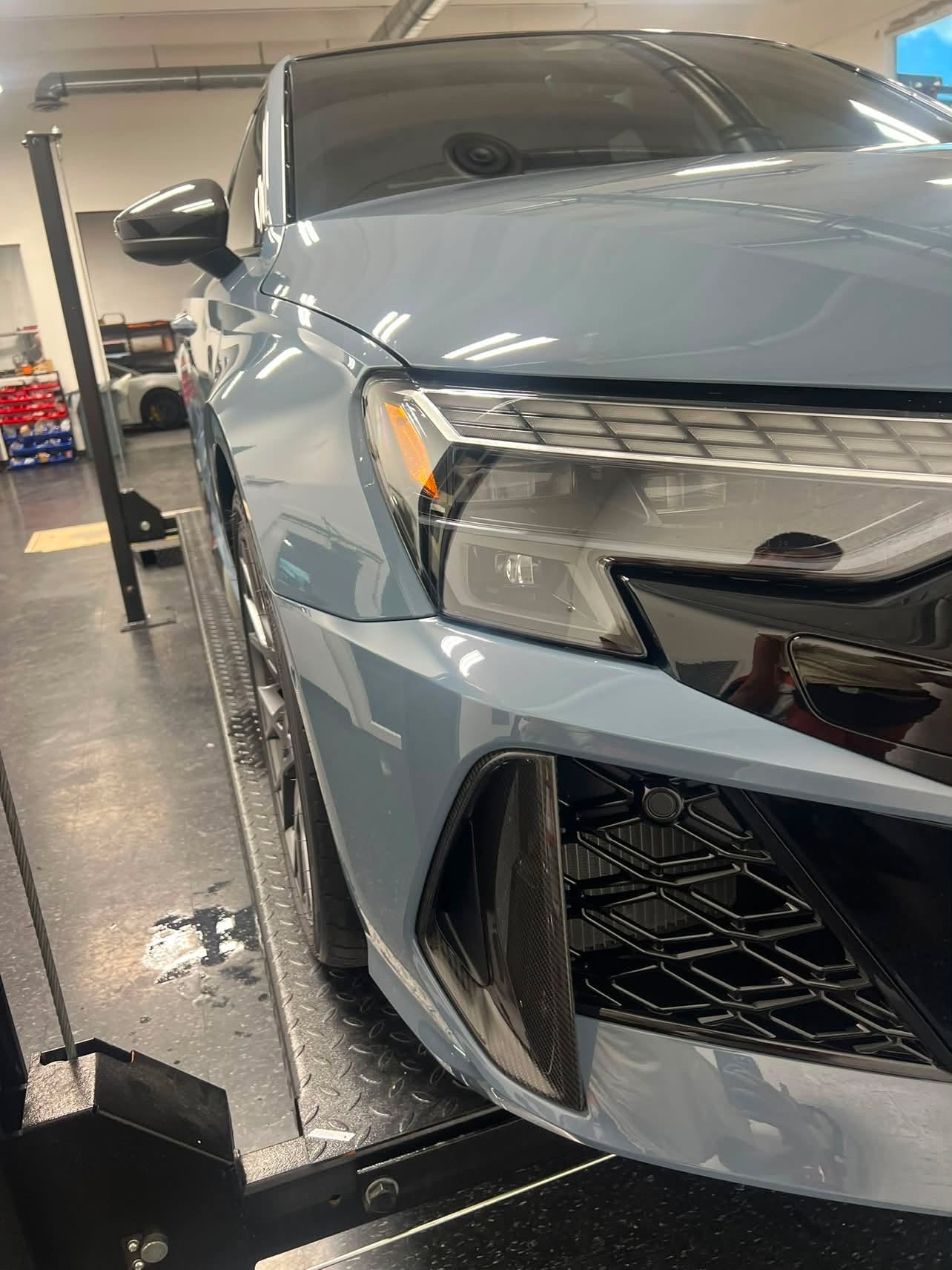Clean glass and tint